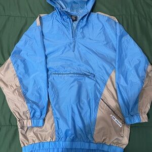 Vintage Gap Athletics Men’s Hooded Anorak Quarter Zip Windbreaker Jacket XXL 90s